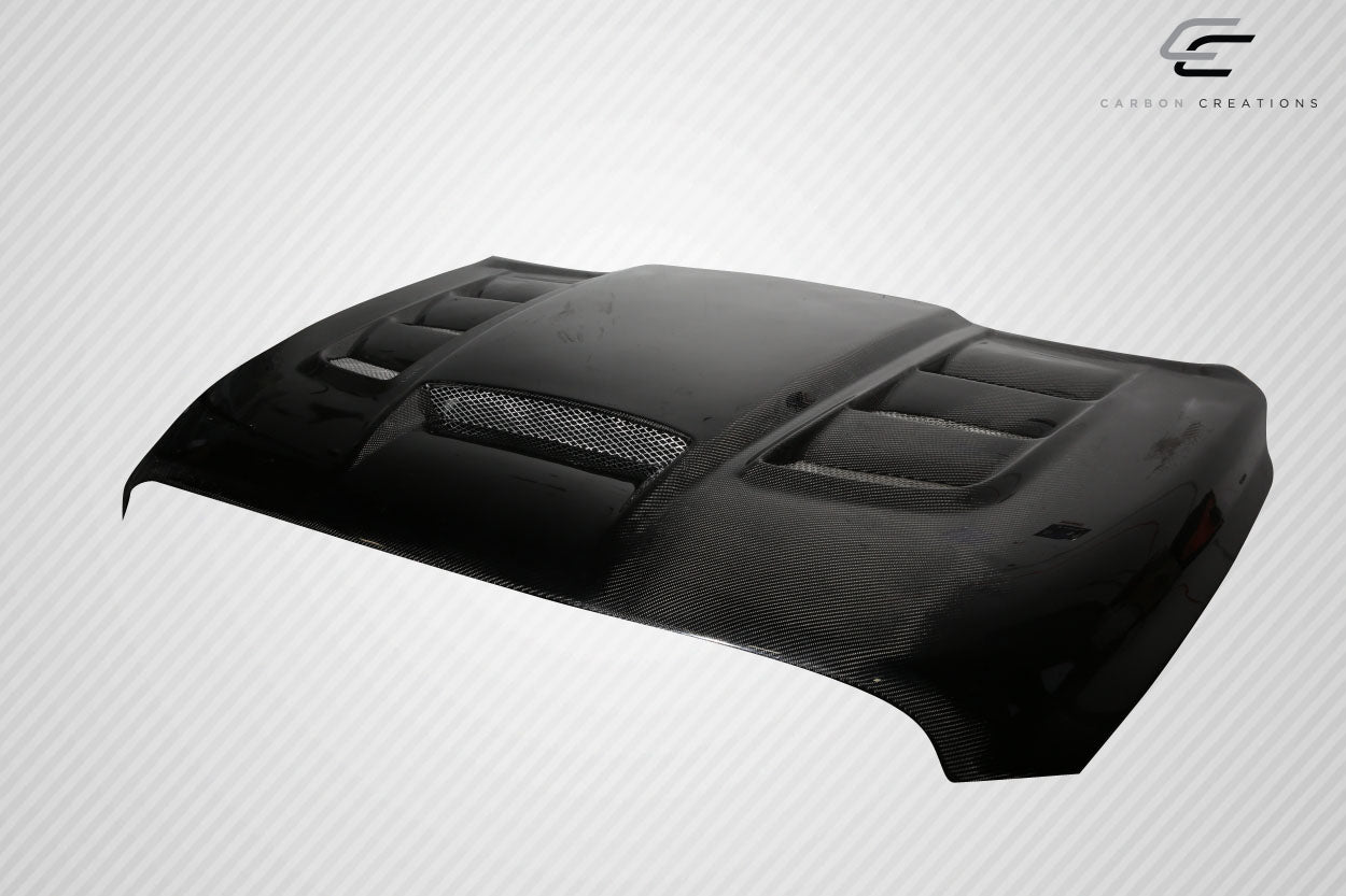 2009-2018 Dodge Ram 1500 Carbon Creations Viper Look Hood - 1 Piece