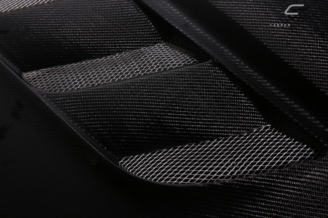 2005-2011 Toyota Tacoma Carbon Creations Viper Look Hood - 1 Piece