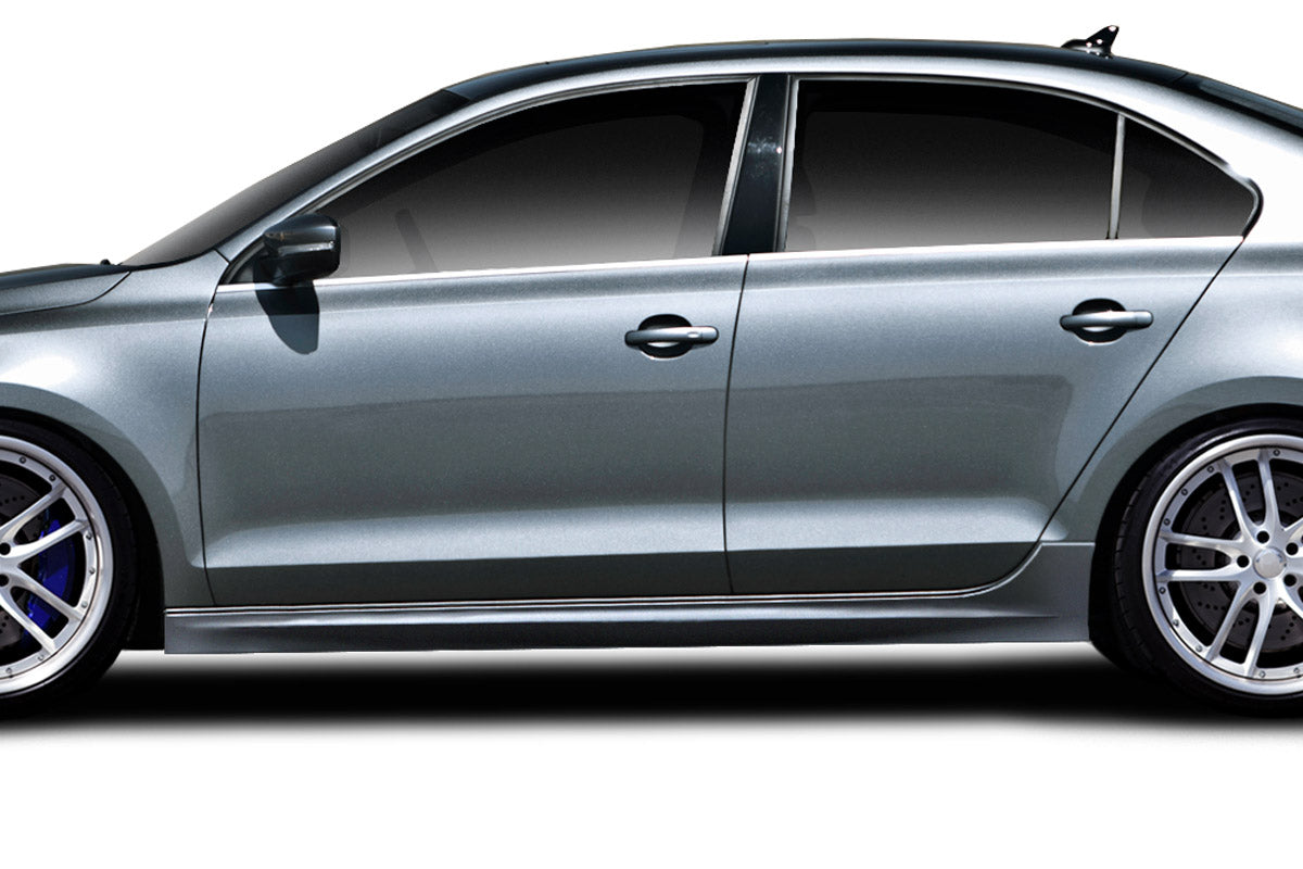 2011-2014 Volkswagen Jetta Duraflex Votex Look Side Skirts - 2 Piece