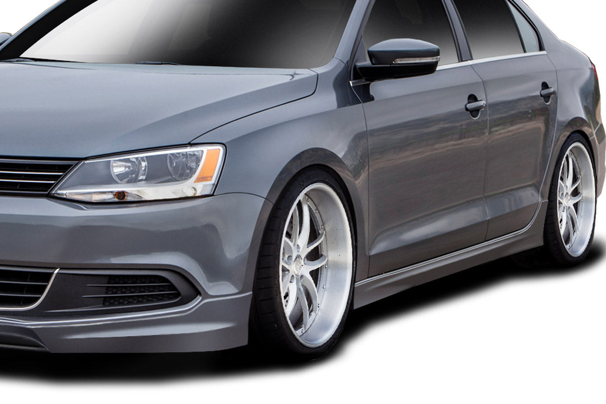 2011-2014 Volkswagen Jetta Duraflex Votex Look Side Skirts - 2 Piece