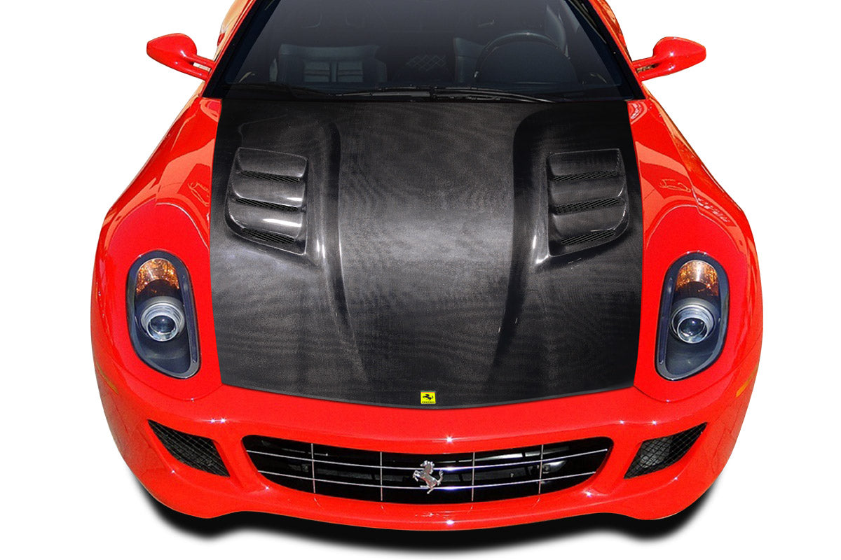 2006-2012 Ferrari 599 Aero Function AF-1 Race Carbon Fiber Hood