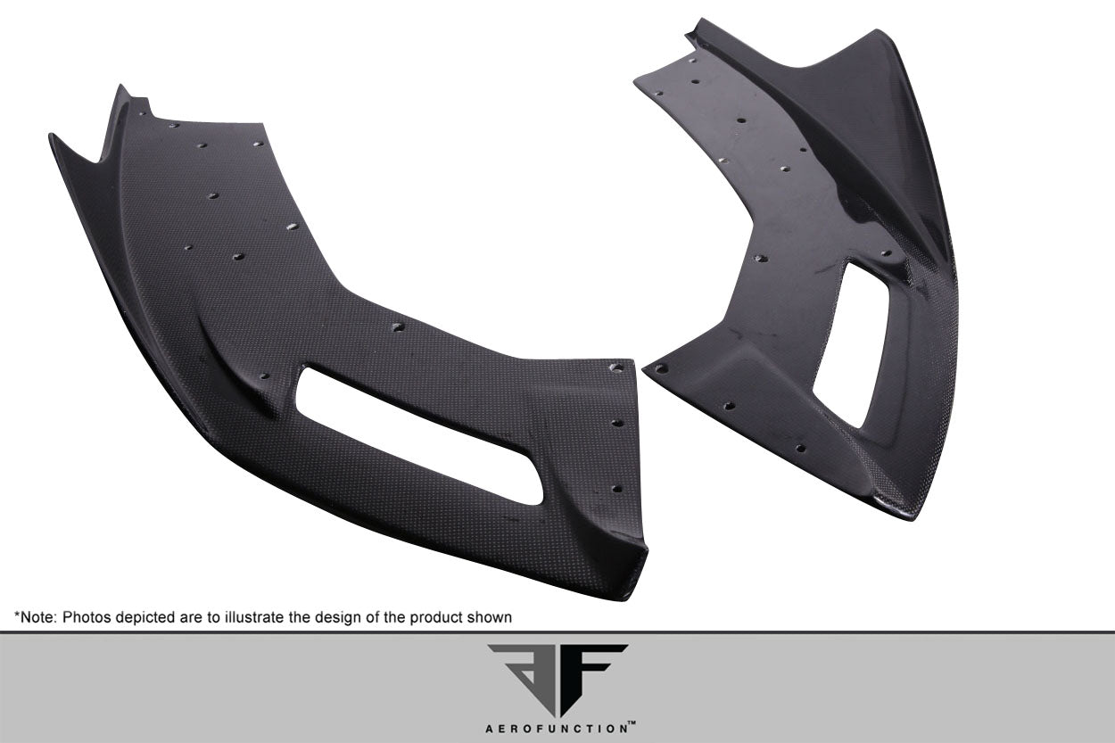 2011-2017 Lamborghini Aventador Aero Function AF-1 Carbon Fiber Front Lip