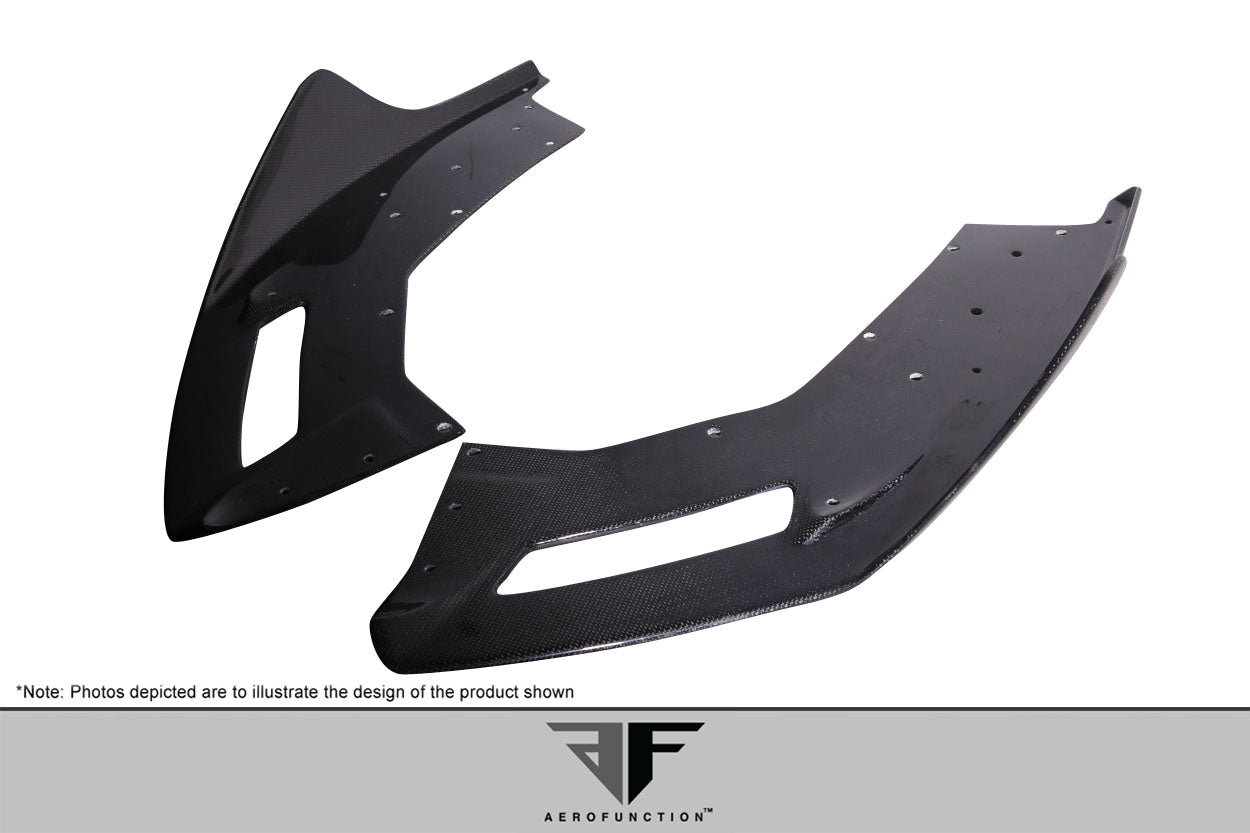 2011-2017 Lamborghini Aventador Aero Function AF-1 Carbon Fiber Front Lip