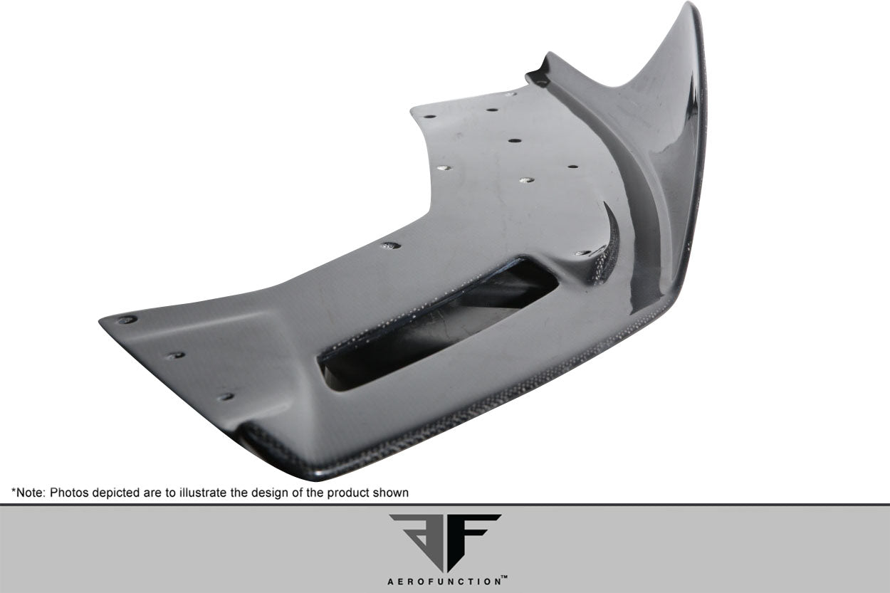 2011-2017 Lamborghini Aventador LP 700 Carbon AF-1 Front Aero Splitters ( CFP ) - 2 Piece