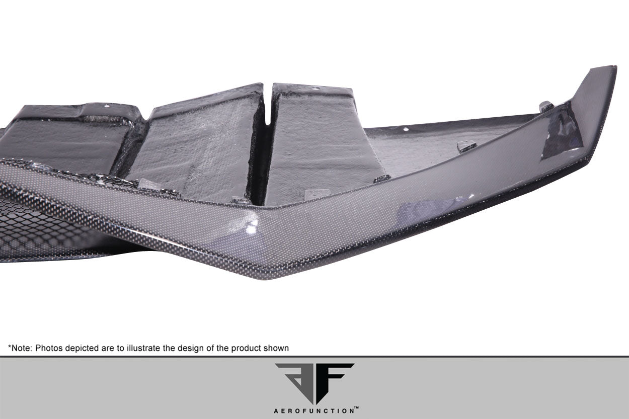 2011-2017 Lamborghini Aventador Carbon AF-1 Rear Diffuser ( CFP ) - 1 Piece (S)