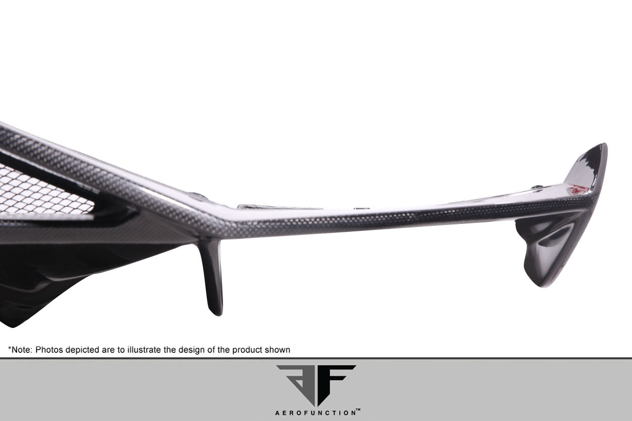 2011-2017 Lamborghini Aventador Carbon AF-1 Rear Diffuser ( CFP ) - 1 Piece (S)