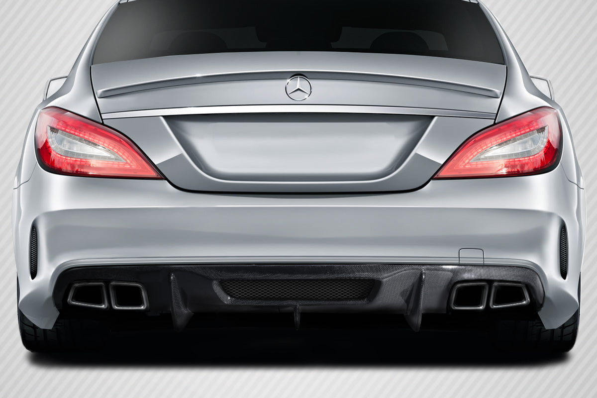 2012-2018 Mercedes CLS Aero Function AF-1 Carbon Fiber Rear Lip
