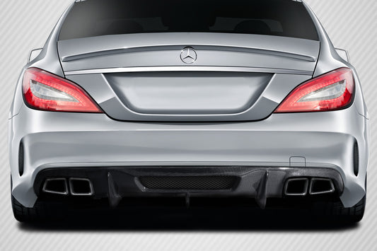 2012-2018 Mercedes CLS Aero Function AF-1 Carbon Fiber Rear Lip