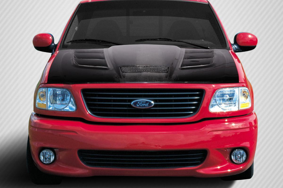 1997-2003 Ford F150 Carbon Creations Viper Look Carbon Fiber Hood