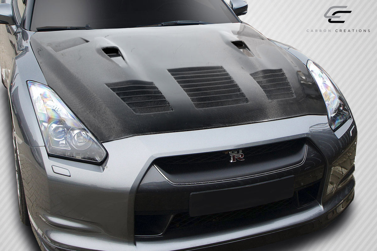 2009-2016 Nissan GTR Carbon Creations GT2 Carbon Fiber Hood