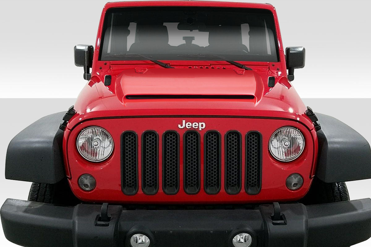 2007-2018 Jeep Wrangler Duraflex Rage Hood