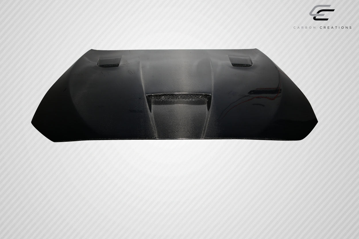 2011-2016 BMW 5 Series F10 4DR Carbon Creations DriTech Craze Hood - 1 Piece