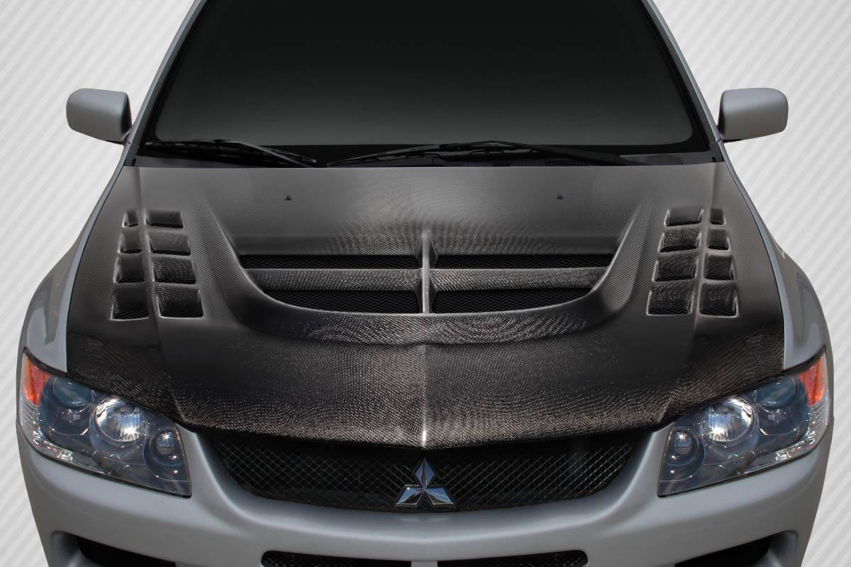 2003-2006 Mitsubishi Evolution Carbon Creations VT-X Carbon Fiber Hood
