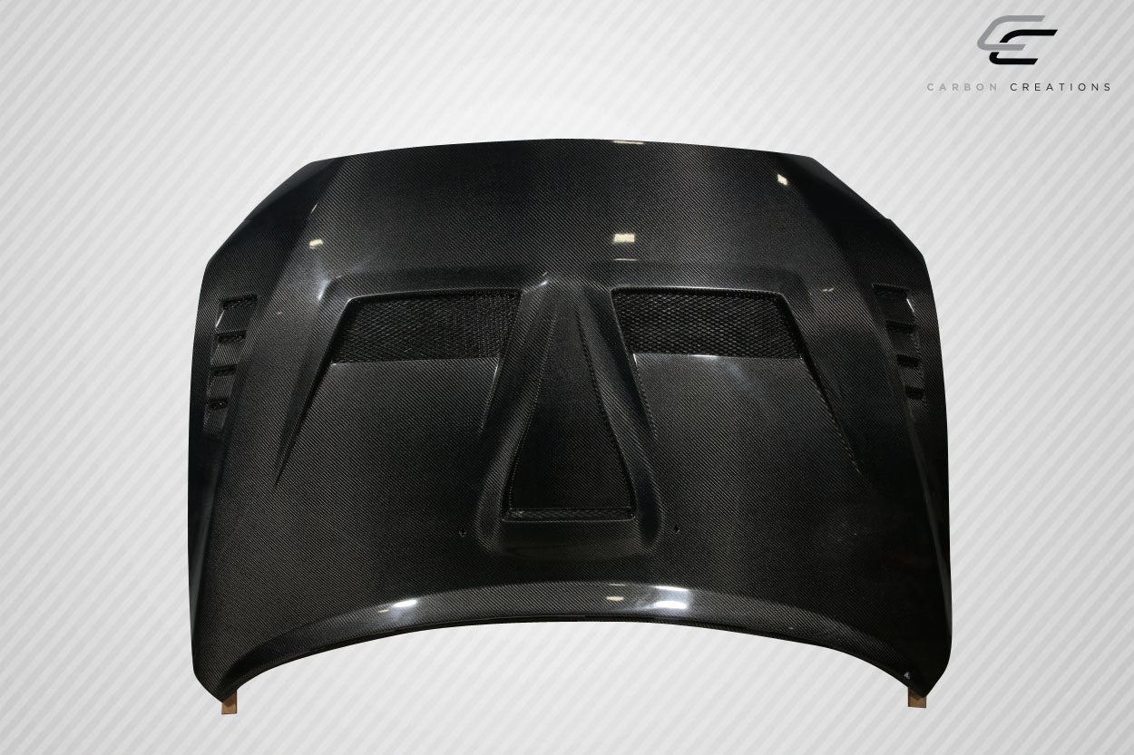 2008-2017 Mitsubishi Lancer / Lancer Evolution 10 Lancer Carbon Creations DriTech Race Hood - 1 Piece