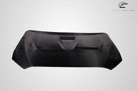 2008-2017 Mitsubishi Lancer Carbon Creations Race Carbon Fiber Hood