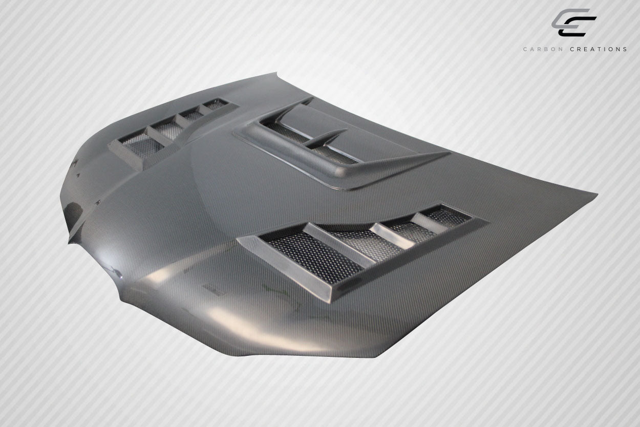 2006-2007 Subaru Impreza WRX STI Carbon Creations DriTech TS-1 Hood - 1 Piece