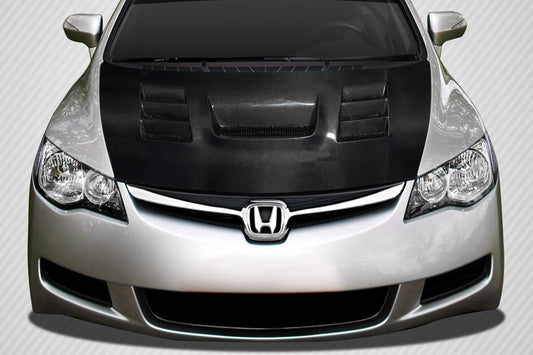 2006-2011 Honda Civic Carbon Creations Supremo Carbon Fiber Hood