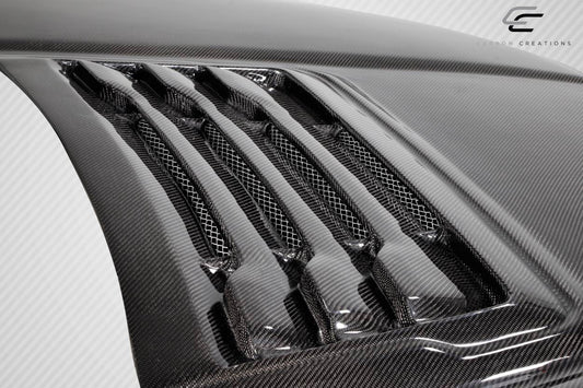 2015-2020 Ford F-150 Carbon Creations Raptor Look Hood - 1 Piece