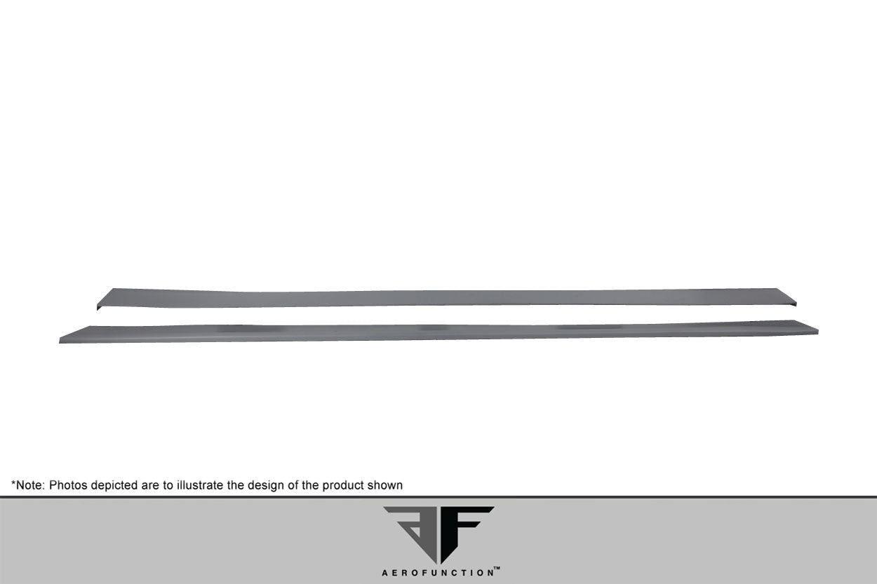2015-2019 BMW X6 F16 / X6M F86 AF-1 Side Splitters ( GFK ) - 2 Piece