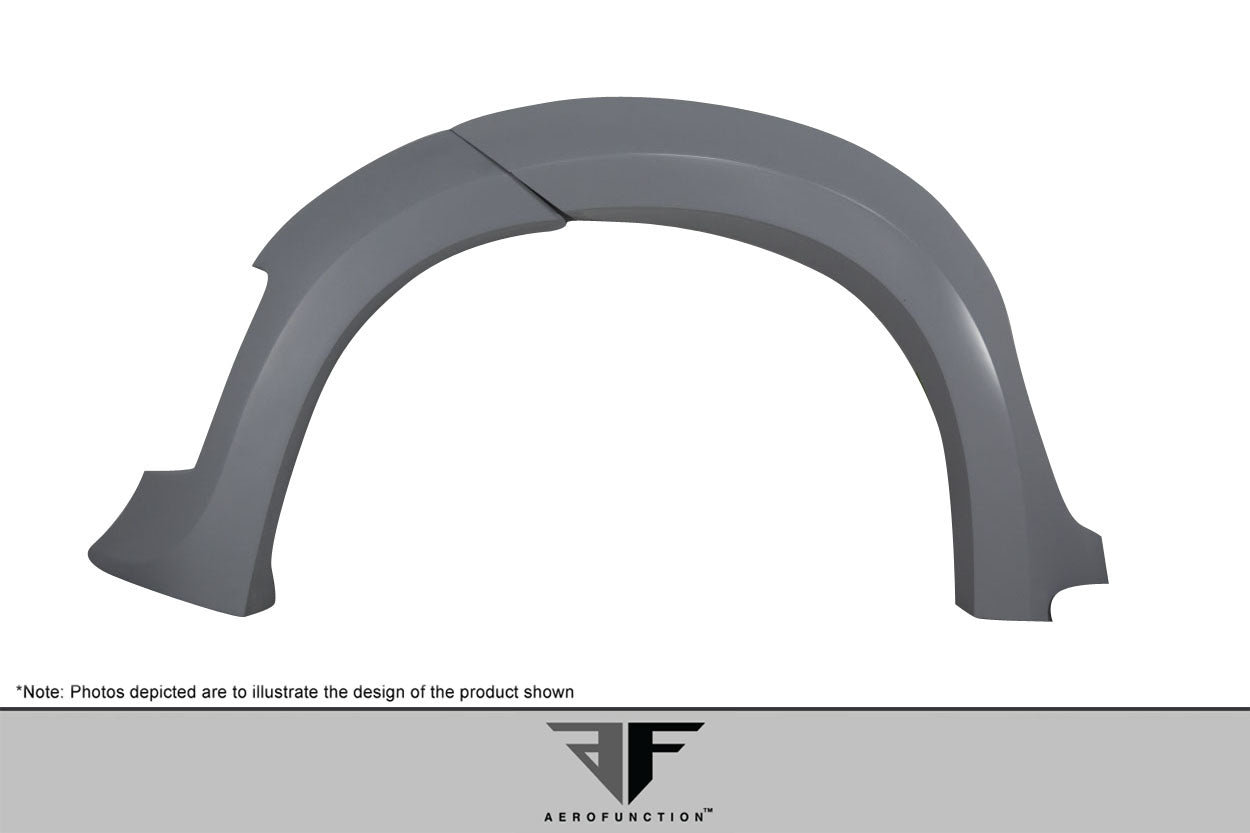 2015-2019 BMW X6 F16 / X6M F86 AF-1 Front Fender Flares ( PU-RIM ) - 4 Piece (S)