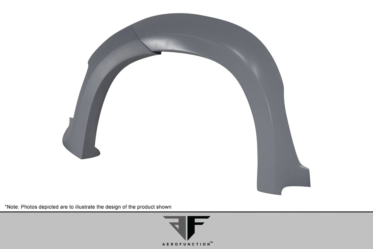 2015-2019 BMW X6 F16 / X6M F86 AF-1 Front Fender Flares ( PU-RIM ) - 4 Piece (S)