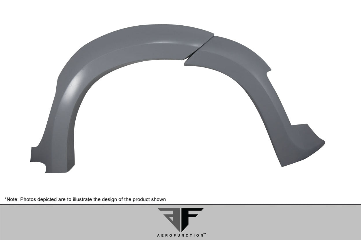 2015-2019 BMW X6 F16 / X6M F86 AF-1 Front Fender Flares ( PU-RIM ) - 4 Piece (S)