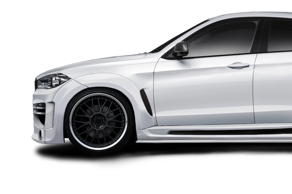 2015-2019 BMW X6 F16 / X6M F86 AF-1 Front Fender Flares ( PU-RIM ) - 4 Piece (S)