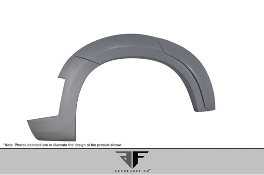 2015-2019 BMW X6 F16 / X6M F86 AF-1 Rear Fender Flares ( PU-RIM ) - 6 Piece
