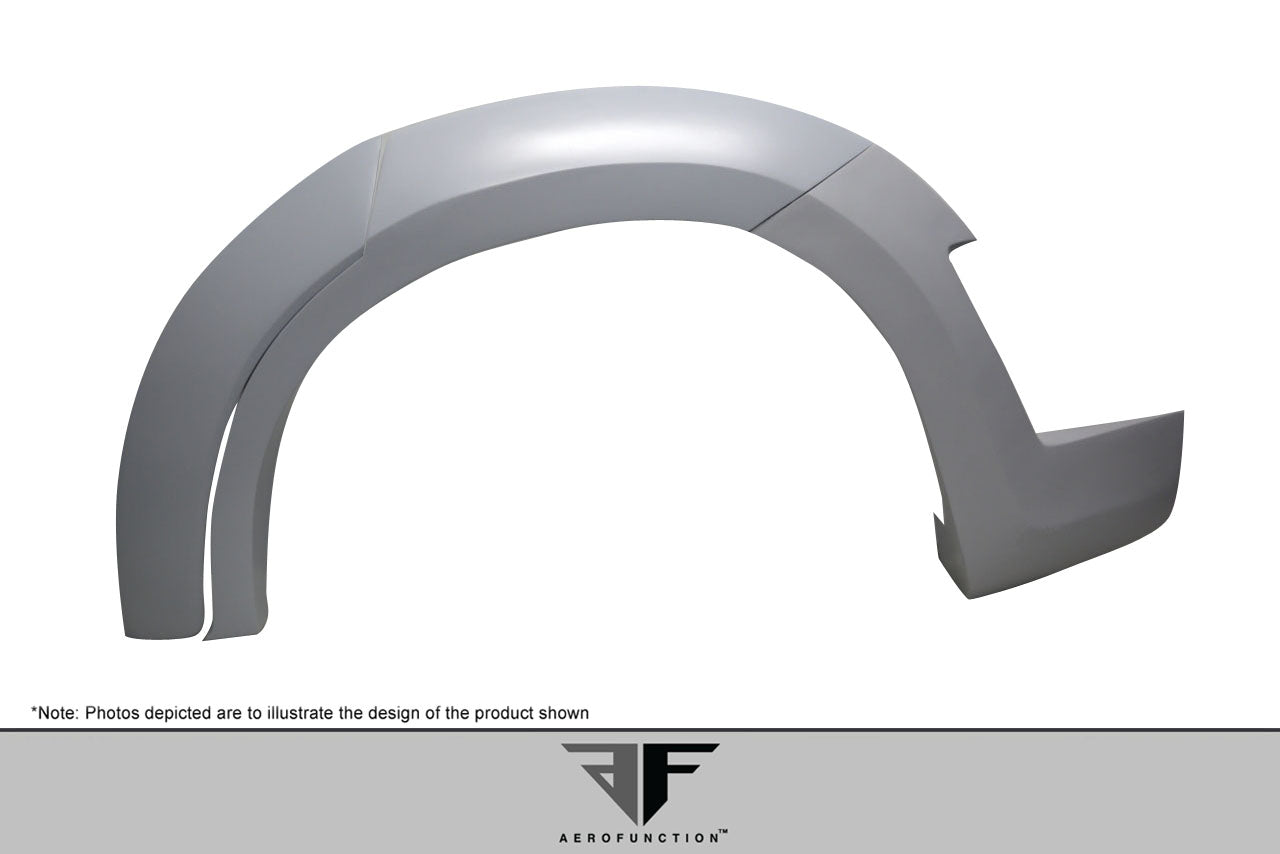 2015-2019 BMW X6 F16 / X6M F86 AF-1 Rear Fender Flares ( PU-RIM ) - 6 Piece