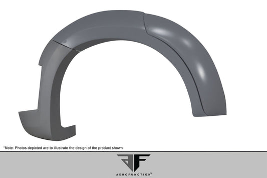 2015-2019 BMW X6 F16 / X6M F86 AF-1 Rear Fender Flares ( PU-RIM ) - 6 Piece