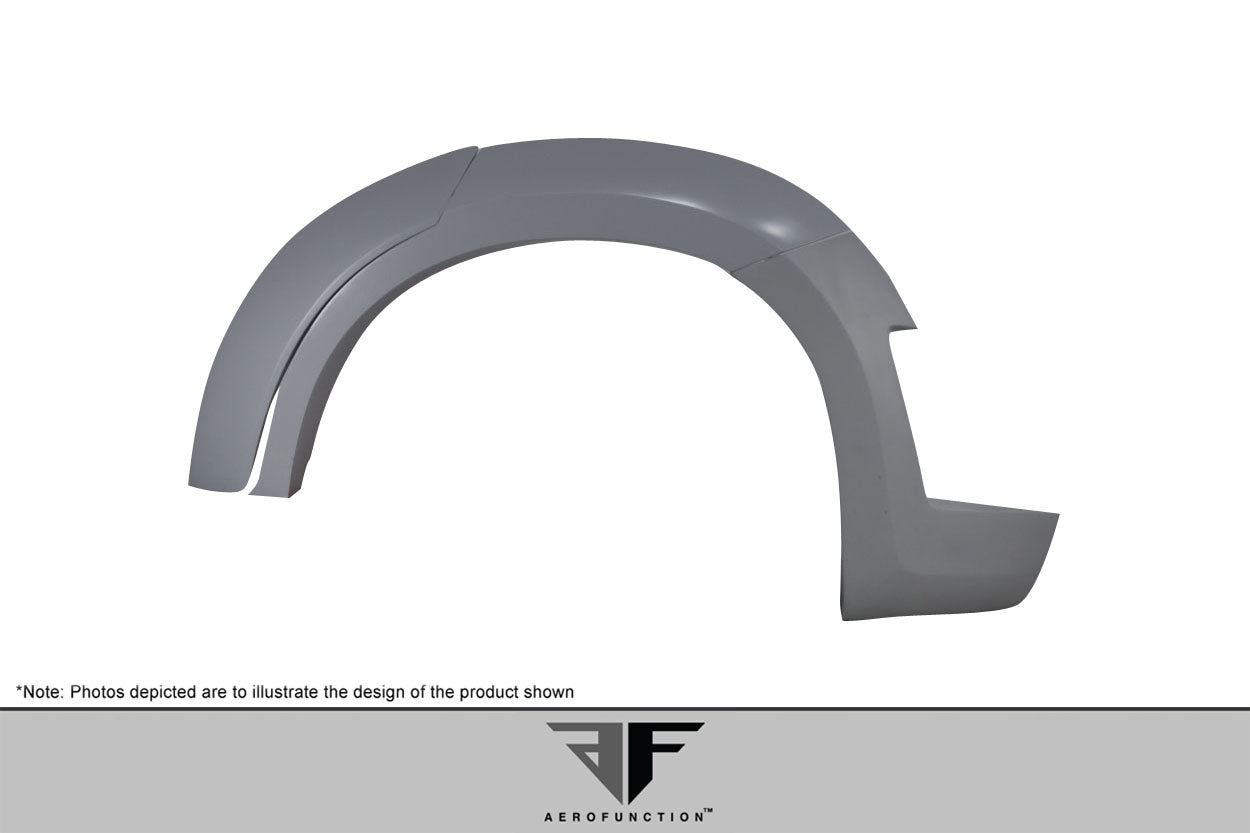 2015-2019 BMW X6 F16 / X6M F86 AF-1 Rear Fender Flares ( PU-RIM ) - 6 Piece