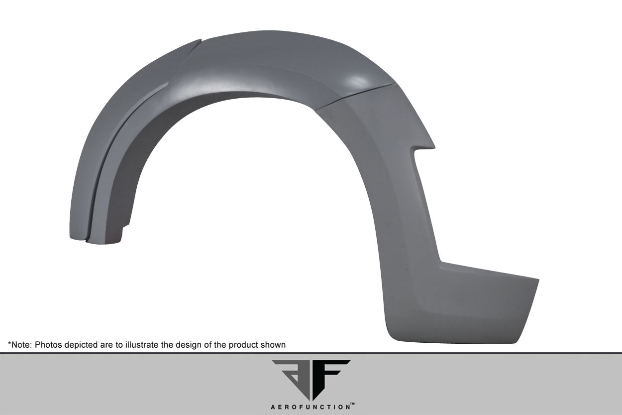 2015-2019 BMW X6 F16 / X6M F86 AF-1 Rear Fender Flares ( PU-RIM ) - 6 Piece (S)