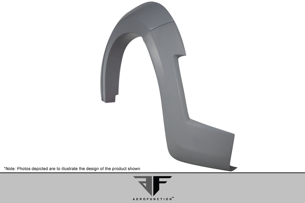 2015-2019 BMW X6 F16 / X6M F86 AF-1 Rear Fender Flares ( PU-RIM ) - 6 Piece (S)