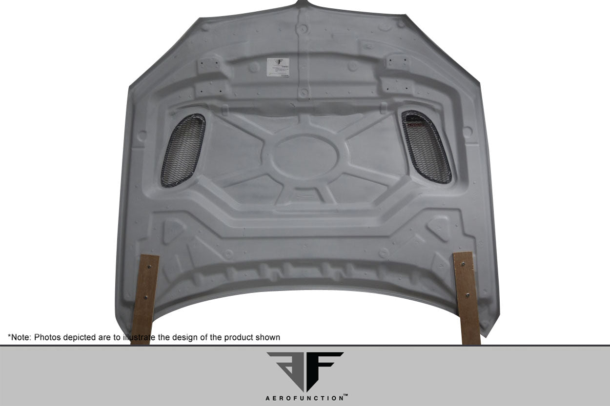 2015-2019 BMW X6 F16 / X6M F86 AF-1 Hood ( GFK ) - 1 Piece