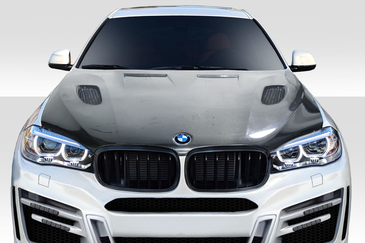 2015-2019 BMW X6 Aero Function AF-1 Carbon Fiber Hood