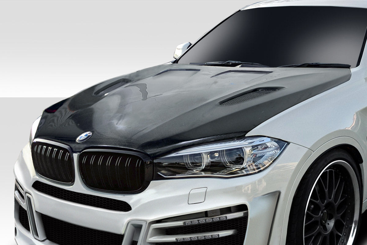 2015-2019 BMW X6 Aero Function AF-1 Carbon Fiber Hood