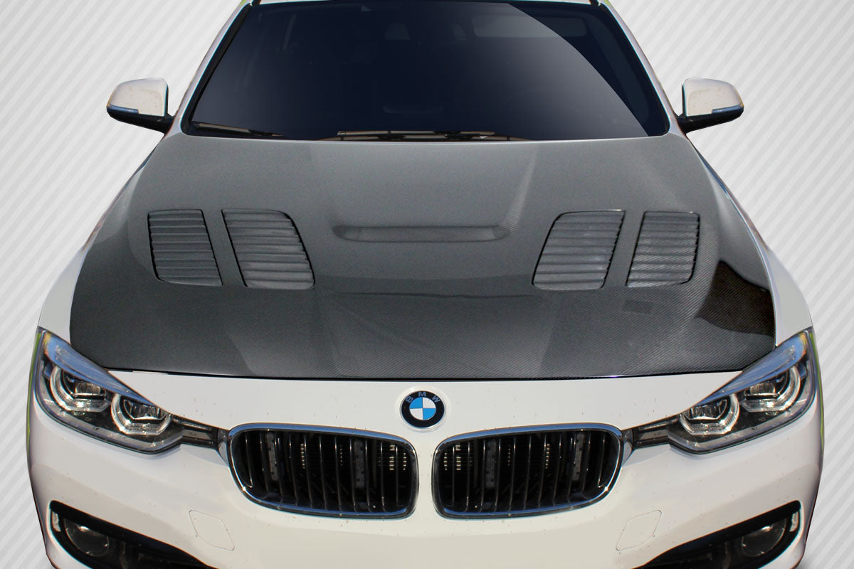 2012-2018 BMW 3 Series Carbon Creations GTR Carbon Fiber Hood