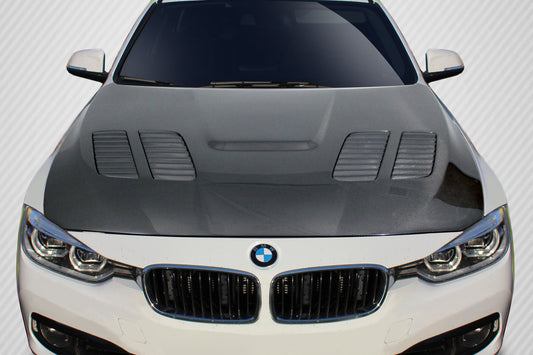 2012-2018 BMW 3 Series Carbon Creations GTR Carbon Fiber Hood