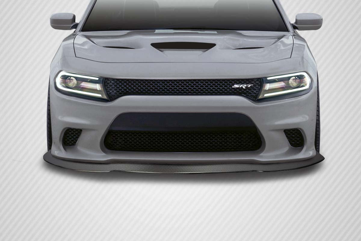 2015-2023 Dodge Charger Carbon Creations Sonic Carbon Fiber Front Lip