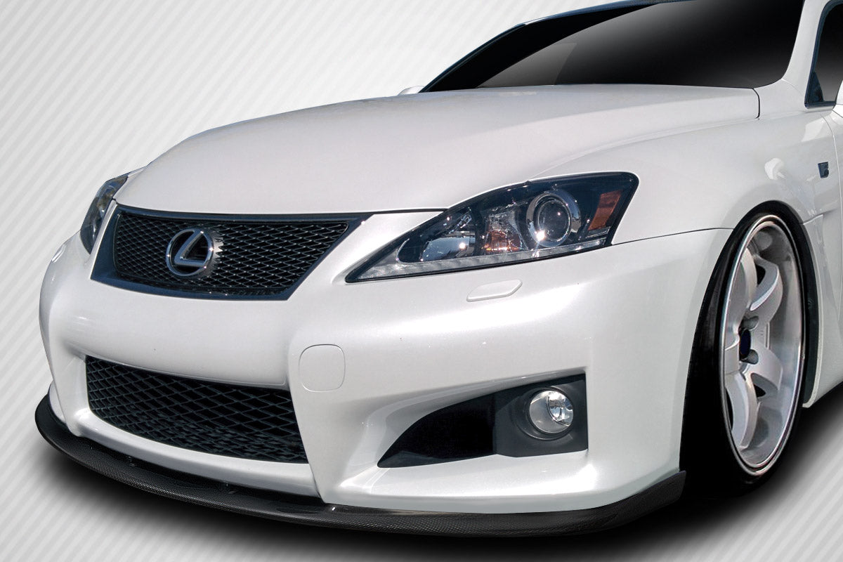 2008-2014 Lexus IS-F Carbon Creations Luxion Carbon Fiber Front Lip