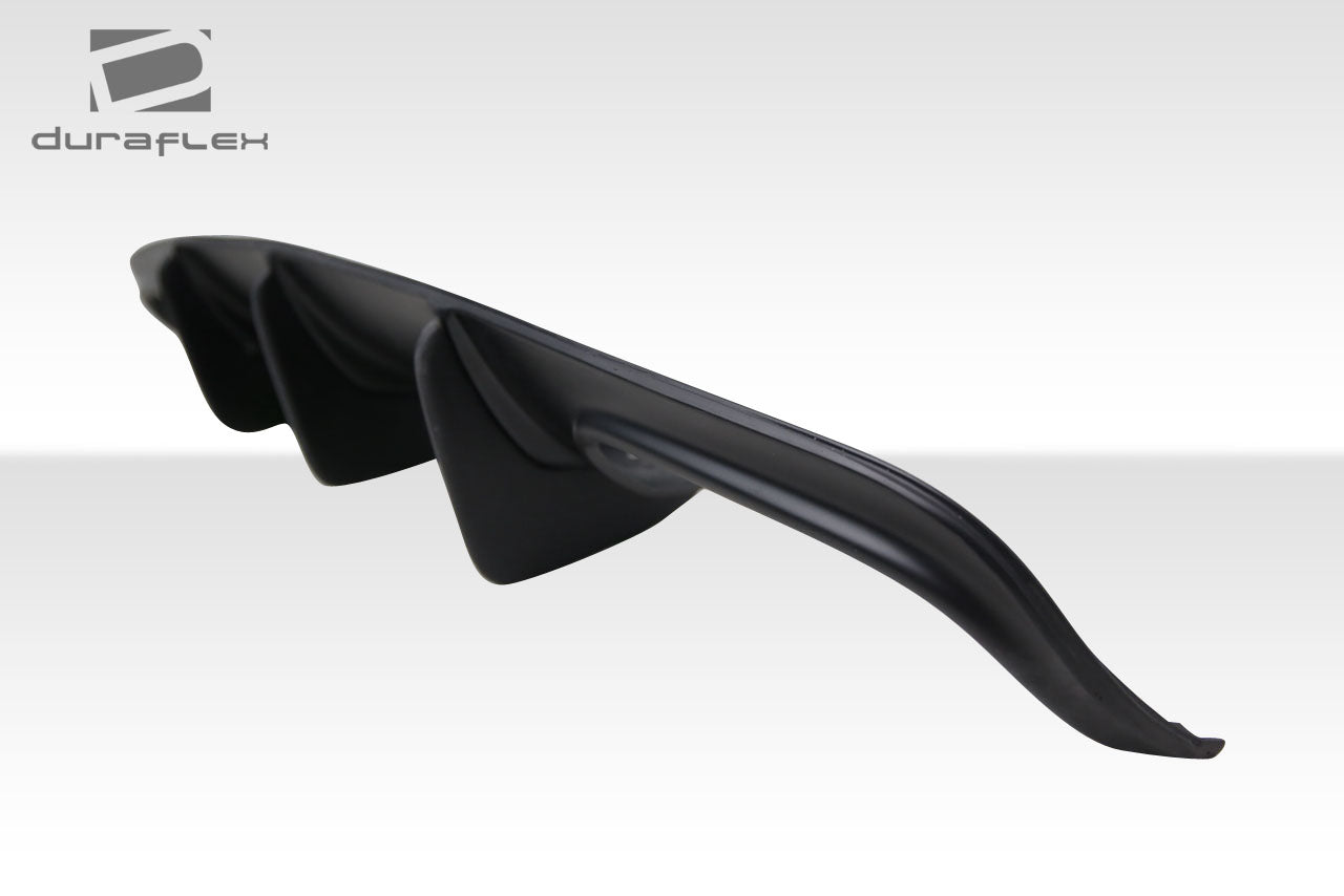 2008-2011 Mercedes C Class / C63 W204 Duraflex Super Fin Rear Diffuser - 1 Piece ( fits AMG Bumper only )