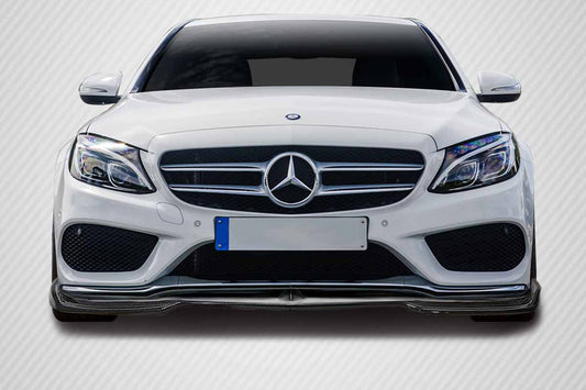 2015-2021 Mercedes C Class Carbon Creations Fortune Carbon Fiber Front Lip