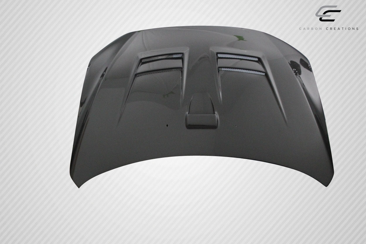 2008-2017 Mitsubishi Lancer Carbon Creations D Spec Carbon Fiber Hood