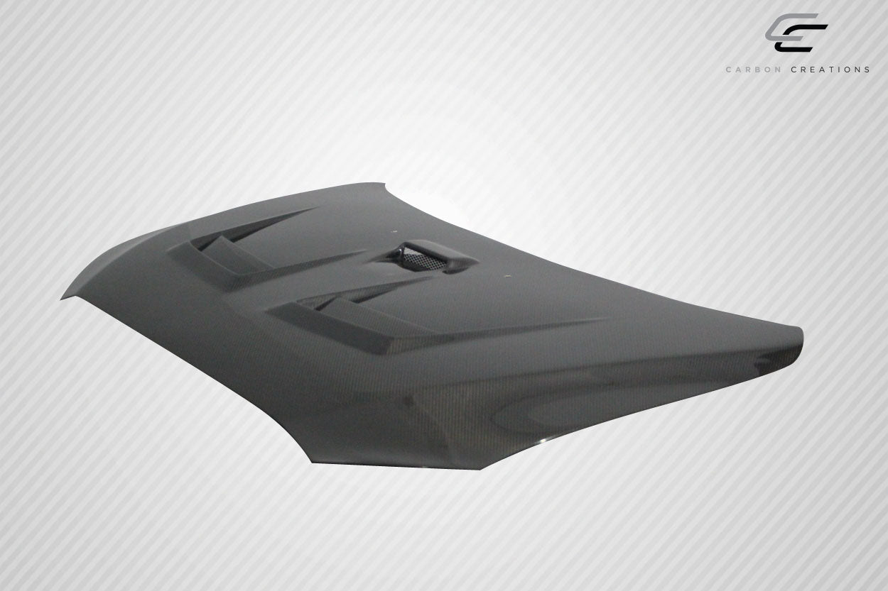 2008-2017 Mitsubishi Lancer Carbon Creations D Spec Carbon Fiber Hood