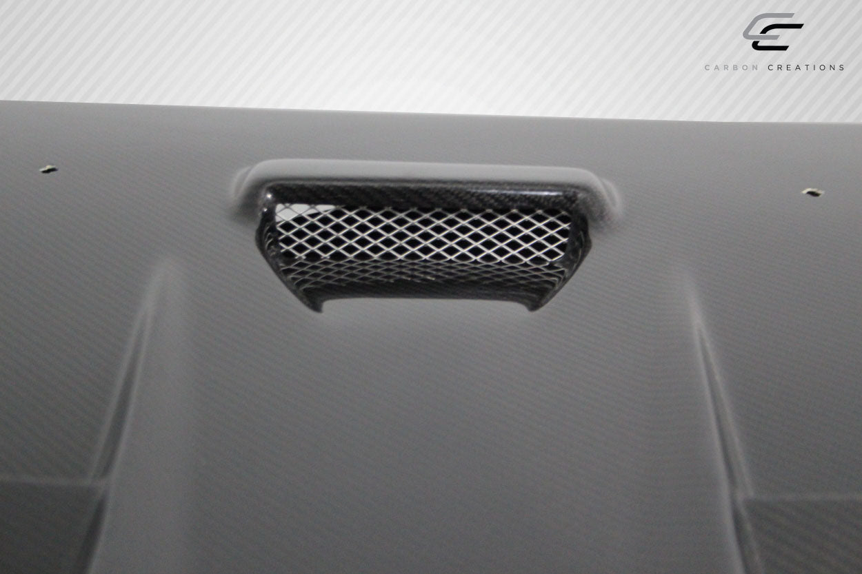 2008-2017 Mitsubishi Lancer / Lancer Evolution 10 Carbon Creations D Spec Hood - 1 Piece