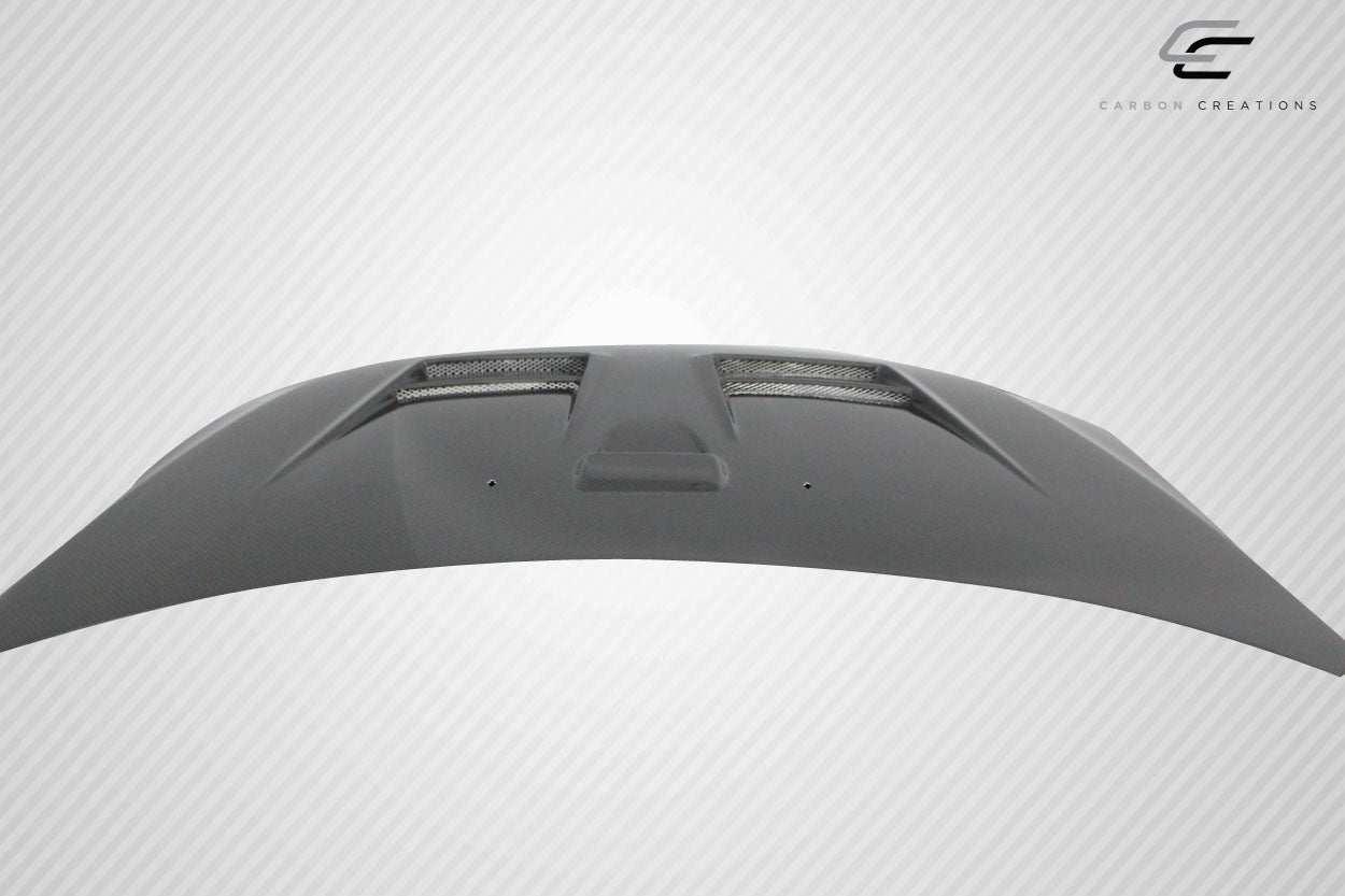 2008-2017 Mitsubishi Lancer Carbon Creations D Spec Carbon Fiber Hood