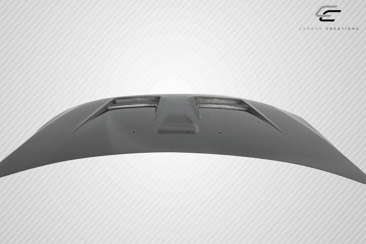 2008-2017 Mitsubishi Lancer Carbon Creations D Spec Carbon Fiber Hood