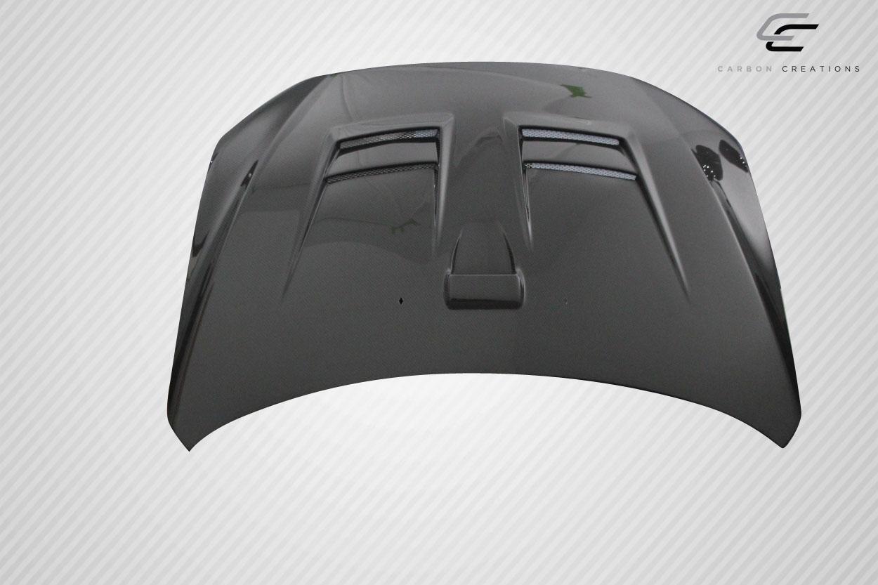 2008-2017 Mitsubishi Lancer Carbon Creations D Spec Carbon Fiber Hood