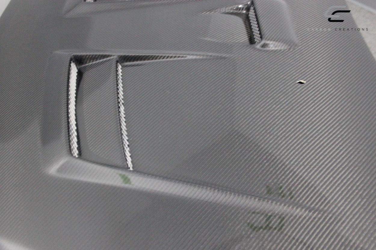 2008-2017 Mitsubishi Lancer Carbon Creations D Spec Carbon Fiber Hood