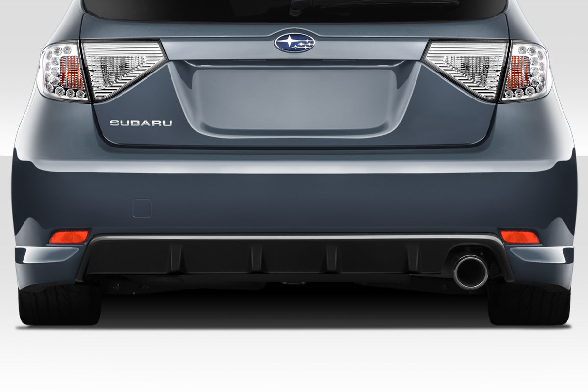 2008-2010 Subaru Impreza WRX HB Duraflex Backstop Rear Diffuser - 1 Piece (S)
